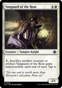 Vanguard of the Rose - The Lost Caverns of Ixalan - Magic: The Gathering card