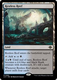 Restless Reef - The Lost Caverns of Ixalan - Magic: The Gathering card