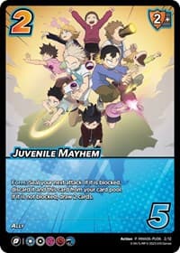 Juvenile Mayhem (Plus Ultra Pack 6) - UniVersus: My Hero Academia Promo Cards - UniVersus card