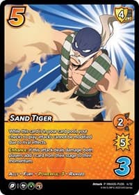 Sand Tiger (Plus Ultra Pack 6) - UniVersus: My Hero Academia Promo Cards - UniVersus card