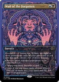 Wail of the Forgotten (Borderless) - The Lost Caverns of Ixalan - Magic: The Gathering card
