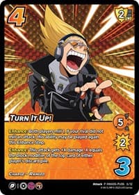 Turn It Up! (Plus Ultra Pack 6) - UniVersus: My Hero Academia Promo Cards - UniVersus card