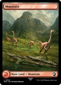 Mountain - Universes Beyond: Jurassic World Collection - Magic: The Gathering card