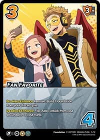 Fan Favorite (Plus Ultra Pack 6 Victory) - UniVersus: My Hero Academia Promo Cards - UniVersus card