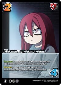 Hacker Extraordinaire (Plus Ultra Pack 6 Victory) - UniVersus: My Hero Academia Promo Cards - UniVersus card