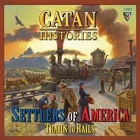 Settlers of America: Trails to Rails - Mayfair Games - Boardgames card