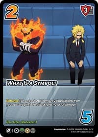 What Is A Symbol? (Plus Ultra Pack 6 Judge) - UniVersus: My Hero Academia Promo Cards - UniVersus card