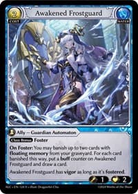Awakened Frostguard - Alchemical Revolution - Grand Archive TCG card