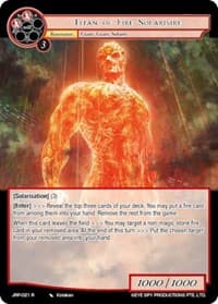 Titan of Fire Solarisire - Judgment of the Rogue Planet - Force of Will card