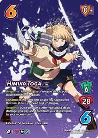 Himiko Toga (XR) - UniVersus: My Hero Academia: Jet Burn - UniVersus card