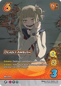 Deadly Ambush (XR) - UniVersus: My Hero Academia: Jet Burn - UniVersus card