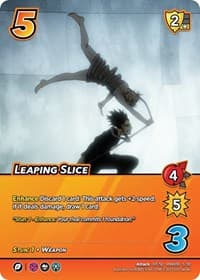 Leaping Slice (XR) - UniVersus: My Hero Academia: Jet Burn - UniVersus card