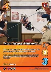 Multi-Needle Puncture (XR) - UniVersus: My Hero Academia: Jet Burn - UniVersus card
