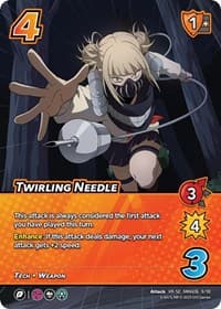 Twirling Needle (XR) - UniVersus: My Hero Academia: Jet Burn - UniVersus card