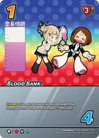 Blood Bank (XR) - UniVersus: My Hero Academia: Jet Burn - UniVersus card