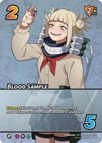 Blood Sample (XR) - UniVersus: My Hero Academia: Jet Burn - UniVersus card