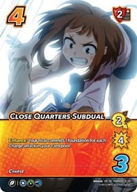 Close Quarters Subdual (XR) - UniVersus: My Hero Academia: Jet Burn - UniVersus card
