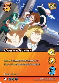 Uravity Stunner (XR) - UniVersus: My Hero Academia: Jet Burn - UniVersus card