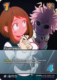 Flustered (XR) - UniVersus: My Hero Academia: Jet Burn - UniVersus card