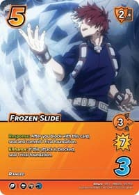 Frozen Slide (XR) - UniVersus: My Hero Academia: Jet Burn - UniVersus card