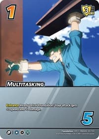Multitasking (XR) - UniVersus: My Hero Academia: Jet Burn - UniVersus card