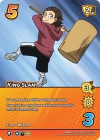 King Slam (XR) - UniVersus: My Hero Academia: Jet Burn - UniVersus card