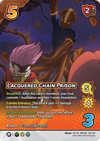 Lacquered Chain Prison (XR) - UniVersus: My Hero Academia: Jet Burn - UniVersus card