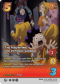 The Haunting of Hitoshi Shinso (XR) - UniVersus: My Hero Academia: Jet Burn - UniVersus card