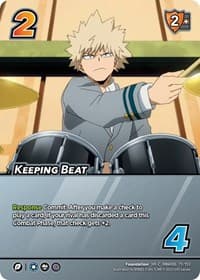 Keeping Beat (XR) - UniVersus: My Hero Academia: Jet Burn - UniVersus card