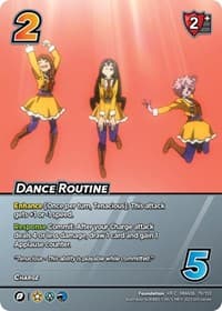 Dance Routine (XR) - UniVersus: My Hero Academia: Jet Burn - UniVersus card