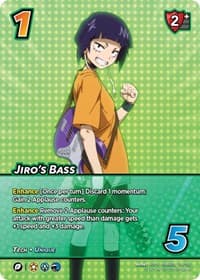 Jiro's Bass (XR) - UniVersus: My Hero Academia: Jet Burn - UniVersus card