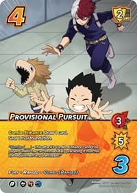 Provisional Pursuit (XR) - UniVersus: My Hero Academia: Jet Burn - UniVersus card