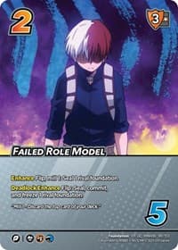 Failed Role Model (XR) - UniVersus: My Hero Academia: Jet Burn - UniVersus card