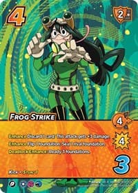 Frog Strike (XR) - UniVersus: My Hero Academia: Jet Burn - UniVersus card