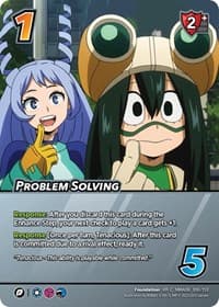 Problem Solving (XR) - UniVersus: My Hero Academia: Jet Burn - UniVersus card