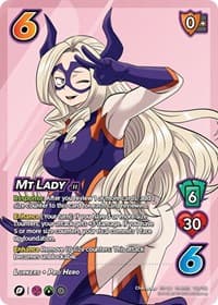 Mt Lady (XR) - UniVersus: My Hero Academia: Jet Burn - UniVersus card