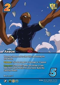 Arbor (XR) - UniVersus: My Hero Academia: Jet Burn - UniVersus card