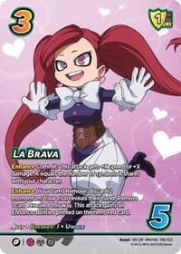 La Brava (XR) - UniVersus: My Hero Academia: Jet Burn - UniVersus card