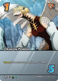 Dragon Power (XR) - UniVersus: My Hero Academia: Jet Burn - UniVersus card