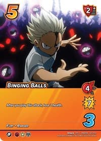 Binging Balls (XR) - UniVersus: My Hero Academia: Jet Burn - UniVersus card