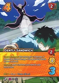 Gently Sandwich (XR) - UniVersus: My Hero Academia: Jet Burn - UniVersus card