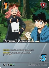 Hatsume's Designs (XR) - UniVersus: My Hero Academia: Jet Burn - UniVersus card
