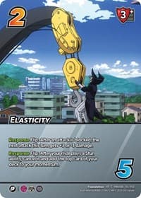 Elasticity (XR) - UniVersus: My Hero Academia: Jet Burn - UniVersus card