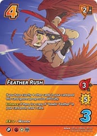Feather Rush (XR) - UniVersus: My Hero Academia: Jet Burn - UniVersus card