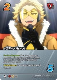 #2 Pro Hero (XR) - UniVersus: My Hero Academia: Jet Burn - UniVersus card