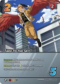 Take to the Sky (XR) - UniVersus: My Hero Academia: Jet Burn - UniVersus card