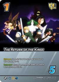 The Return of the Kings (XR) - UniVersus: My Hero Academia: Jet Burn - UniVersus card