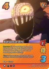 Berserker Bite (XR) - UniVersus: My Hero Academia: Jet Burn - UniVersus card