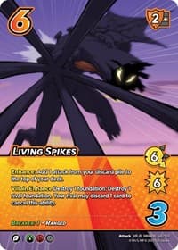 Living Spikes (XR) - UniVersus: My Hero Academia: Jet Burn - UniVersus card