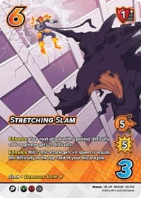 Stretching Slam (XR) - UniVersus: My Hero Academia: Jet Burn - UniVersus card